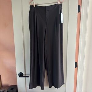 Athleta Pinnacle Black Wide-Leg Trousers